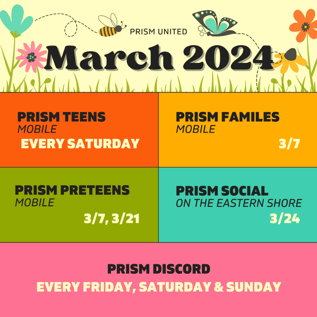 March Program Schedule
