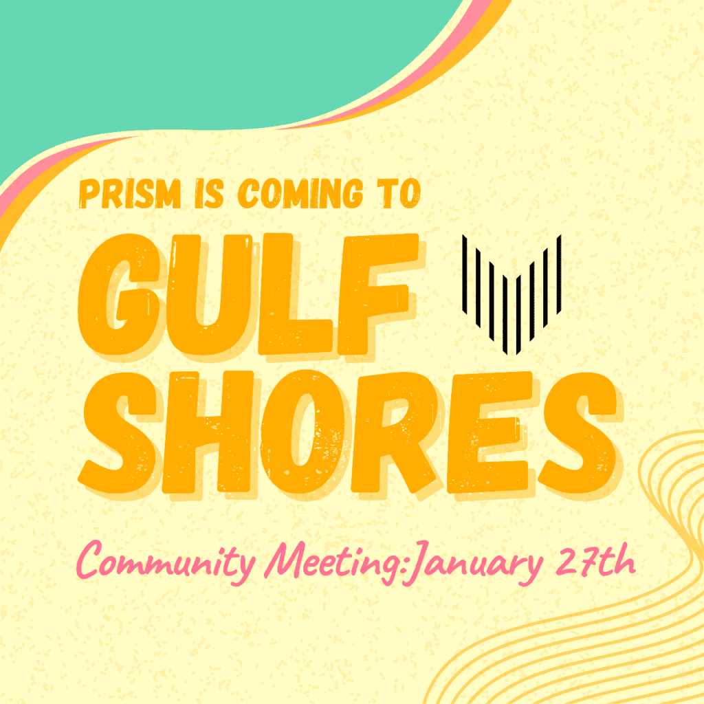 Gulf Shores Announcement graphic