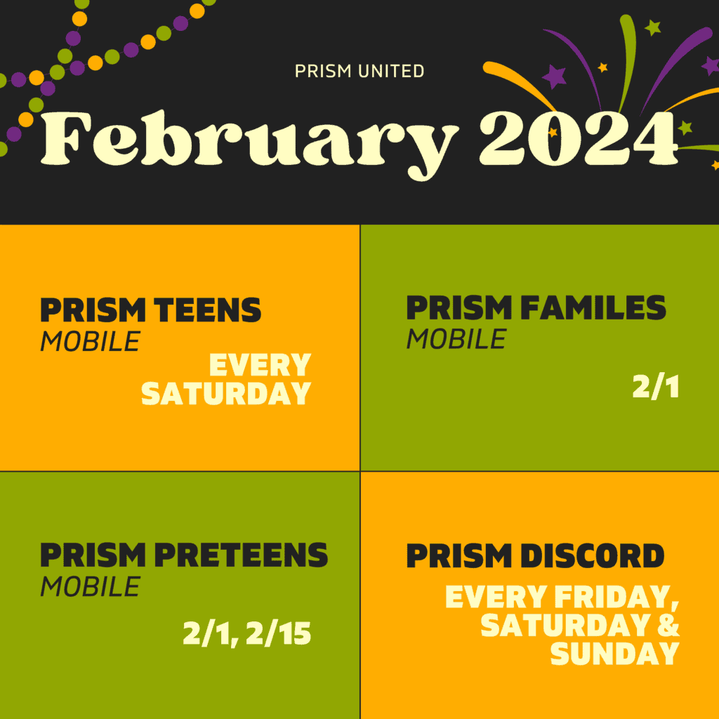 February Program Schedule