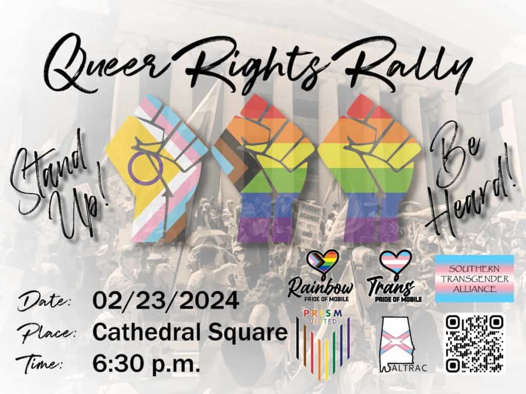 Queer Rights Rally Poster