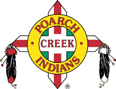 Emblem of the poarch creek indians