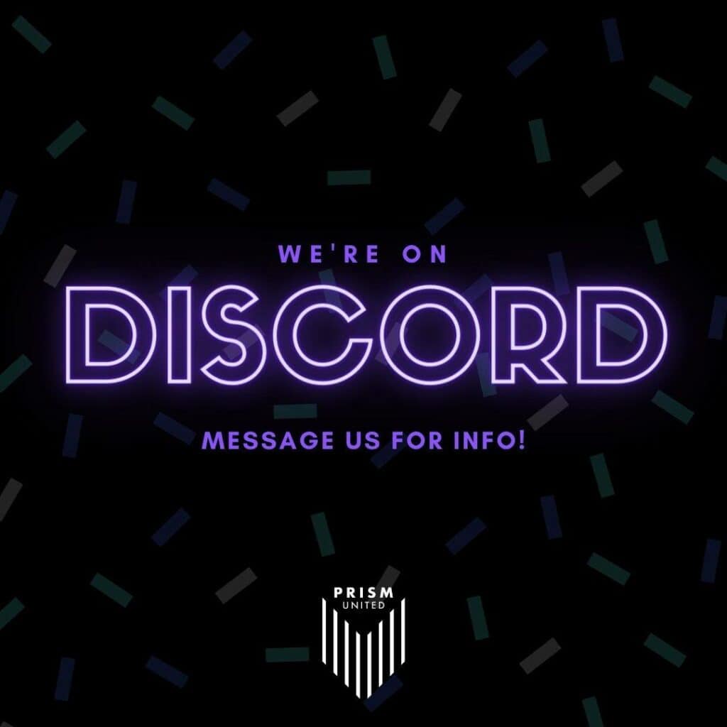 we are on discord